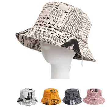 2022 Yeni Sokak Moda Kova Şapka Erkekler Panama Balıkçı Kap Kadın Gorro Muts Casquette Femme Cappello Donna güneş şapkaları Kapaklar