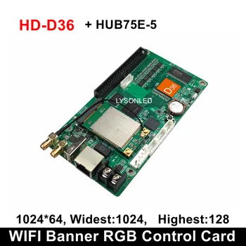 Ücretsiz Kargo Huidu Asenkron HD-D36 WİFİ Tam Renkli LED Video Ekran Kontrol Kartı