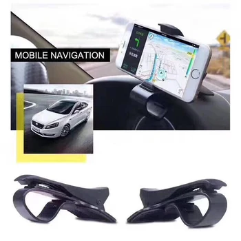 Araç Telefonu Navigasyon Tutucu Evrensel Araba ön panel tutucu Tutucu Standı Cradle Klip Cep telefon GPS Destek Standı