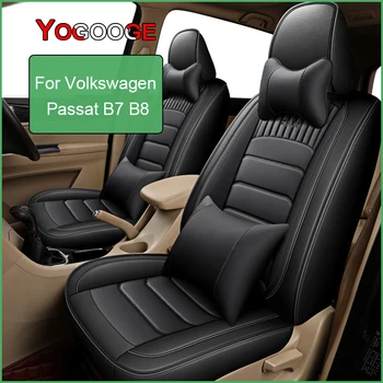 YOGOOGE Araba klozet kapağı VW Passat B7 B8 2010-2022 Oto Aksesuarları İç (1 koltuk)