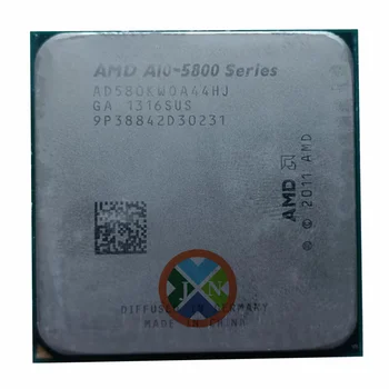 AMD A10 Serisi A10 5800K A10 5800 Dört Çekirdekli İŞLEMCİ İşlemci AD580KWOA44HJ / AD580BWOA44HJ 0 Soket FM2