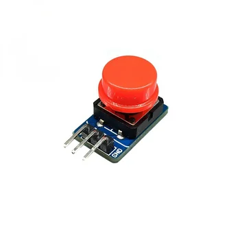 12X12MM Büyük Anahtar Modülü WAVGAT Büyük Düğme modül lamba Dokunmatik anahtar modülü Şapka ile Yüksek Seviye Çıkışı Arduino için