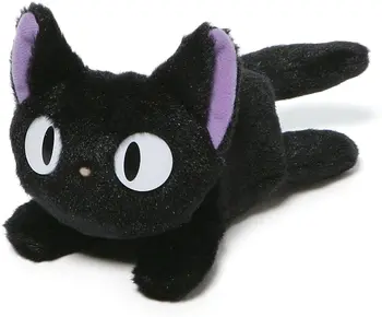 Yeni Kawaii Anime Küçük cadı Kiki Jiji Siyah Kedi Peluş Çocuk Dolması Oyuncaklar Çocuk Hediyeler İçin 15 CM